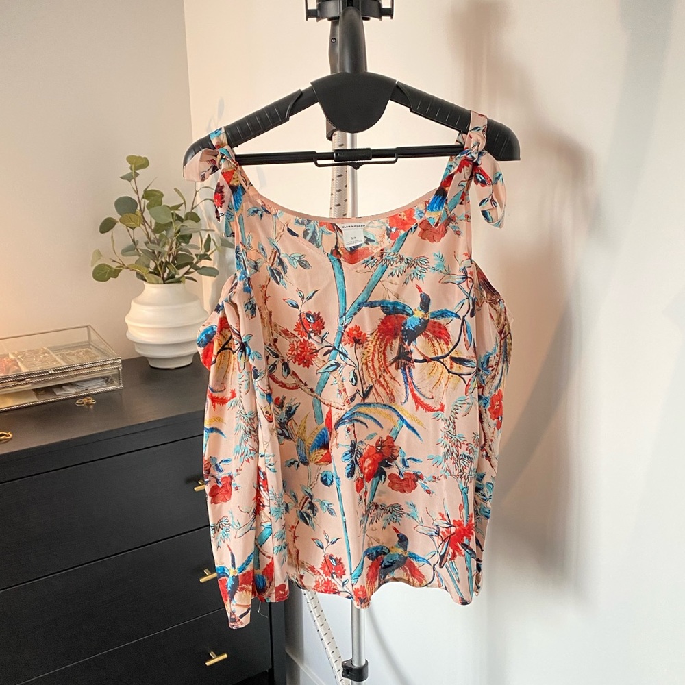 Club Monaco silk blouse